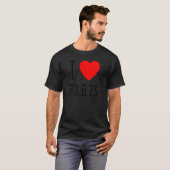 I Heart Farts    I Heart To Far   I Love Farts Tシャツ (正面フル)