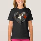 I Heart Halloween Holiday Graphic Casual Costume Tシャツ (正面)