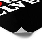 I Heart Hot Elf Funny Y Elven Lover Santa Christma ポスター (角)