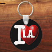 I Heart Los Angeles - I Love LA キーホルダー (正面)