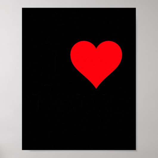 I Heart Louis First Name I Love D Stuff Premium Tr ポスター (正面)