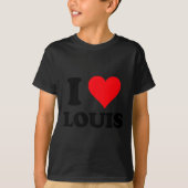 I Heart Louis First Name I Love D Stuff Premium Tr Tシャツ (正面)