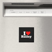 I Heart Love Bailey  マグネット (インサイチュ (食洗機))
