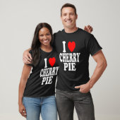 I Heart (Love) Cherry Pie Tシャツ (ユニセックス)