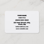 I Heart (Love) Iceland [Ég Elska Ísland] Icelandic 名刺 (裏面)