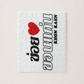 I Heart (Love) Khon Kaen, Isan, Thailand ジグソーパズル (縦)