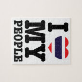 I Heart (Love) My Thai People ジグソーパズル (横)