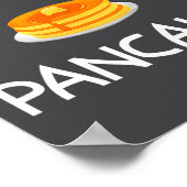 I Heart Love Pancakes, Funny, Jokes, Sarcastic, Fa ポスター (角)