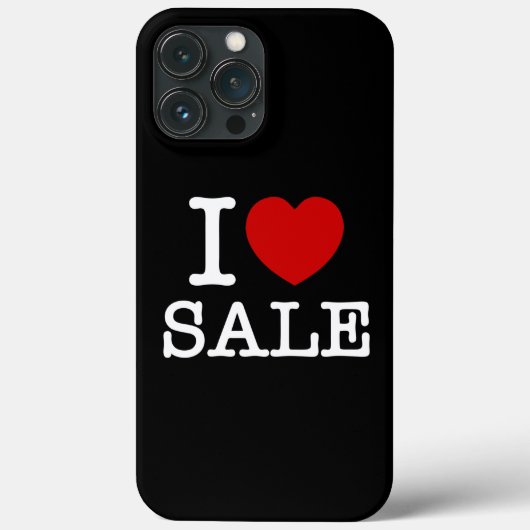 I HEART [LOVE] SALE Case-Mate iPhone カバー (裏面)