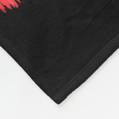 I Heart Love To Finger Paint Cute Couple Valentine フリースブランケット (角)