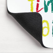 I Heart Love To Finger Paint - Funny Couple  マウスパッド (コーナー)