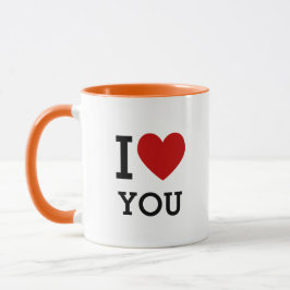 I Heart (Love) You Cute Romantic Gift Mug マグカップ