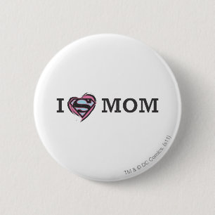 I Heart Mom 缶バッジ