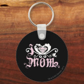 I Heart Mom Pink キーホルダー (正面)