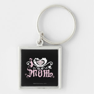 I Heart Mom Pink キーホルダー