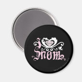 I Heart Mom  Pink マグネット (正面/裏面)