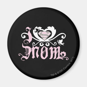 I Heart Mom Pink マグネット