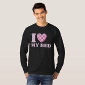 I Heart My Bed 1 Tシャツ (正面フル)