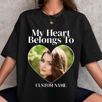I Heart My Girlfreind Custom your own idea  Tシャツ