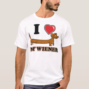 I-HEART-MY-WEINER Tシャツ