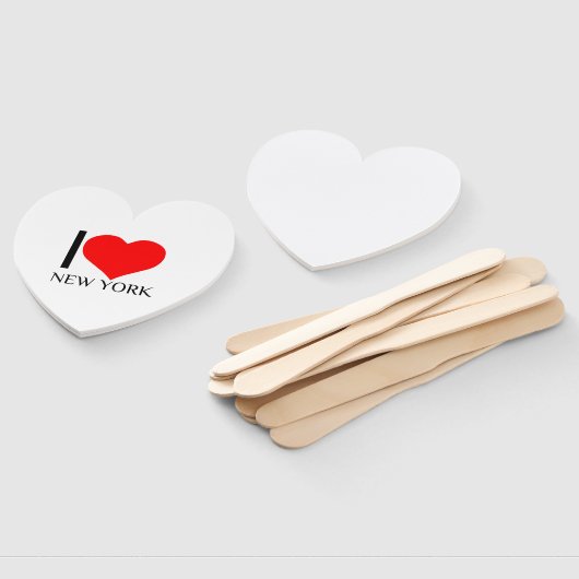 I HEART NEW YORK ハンドファン (組立なし)