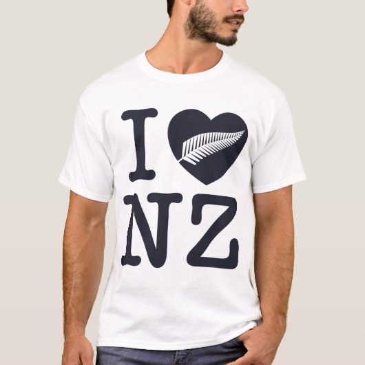 I heart New Zealand Tシャツ (正面)