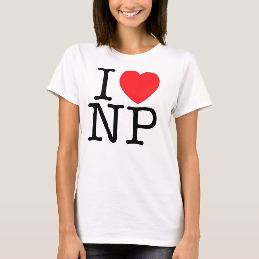 I *HEART* NP Tシャツ (正面)
