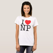 I *HEART* NP Tシャツ (正面フル)