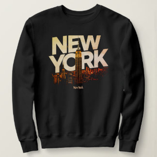 I Heart NYC" T-shirt - Casual New York City Urban  スウェットシャツ