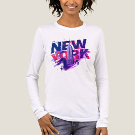 I Heart NYC" T-shirt - Casual New York City Urban  トライブレンドＴシャツ