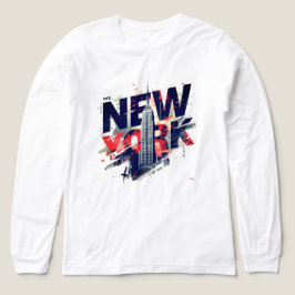 I Heart NYC" T-shirt - Casual New York City Urban  トライブレンドＴシャツ