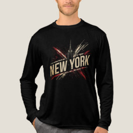 I Heart NYC" T-shirt - Casual New York City Urban  トライブレンドＴシャツ