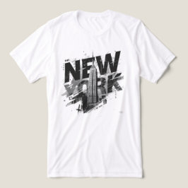 I Heart NYC" T-shirt - Casual New York City Urban  トライブレンドＴシャツ