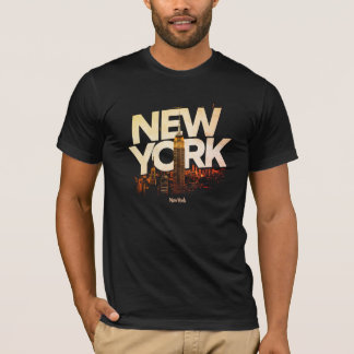 I Heart NYC" T-shirt - Casual New York City Urban  Tシャツ