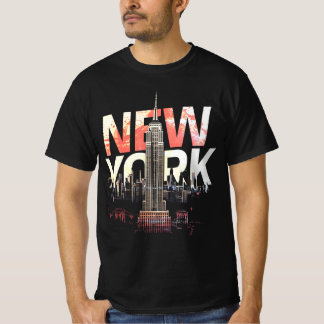 I Heart NYC" T-shirt - Casual New York City Urban  Tシャツ