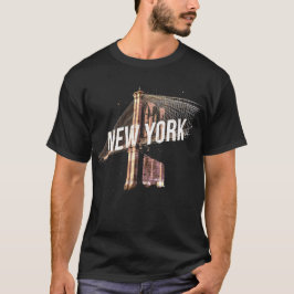 I Heart NYC" T-shirt - Casual New York City Urban  Tシャツ