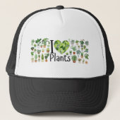 I Heart Plants Hat キャップ (正面)