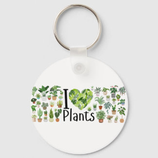 I Heart Plants keychain  キーホルダー