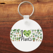 I Heart Plants keychain  キーホルダー (裏面)
