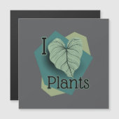 I Heart Plants magnet (正面/裏面)