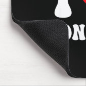 I Heart Ronaldos First Name Groovy D Valentines  マウスパッド (コーナー)