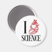 I heart science マグネット (正面/裏面)