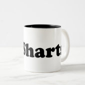 I Heart Sharts ツートーンマグカップ (正面右)