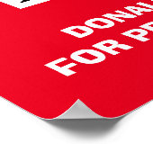 I Heart Trump ポスター (角)