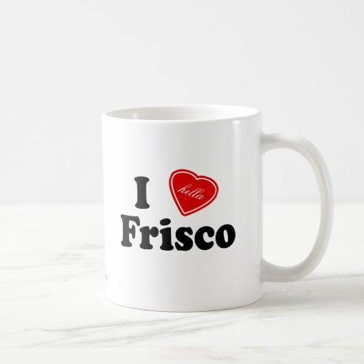 I (Hella)愛Frisco コーヒーマグカップ (右)