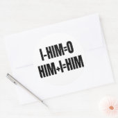 I - HIM = 0 ステッカー (封筒)