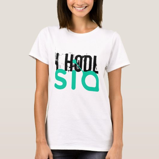 I HODL Sia Tシャツ (正面)