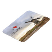 I ♥ Holland Flexibler Fotomagnet マグネット (左側)