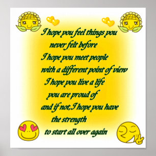 I Hope_Poster ポスター