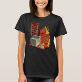 I Hope This Email Finds You Well  Skeleton Men Wom Tシャツ (正面)
